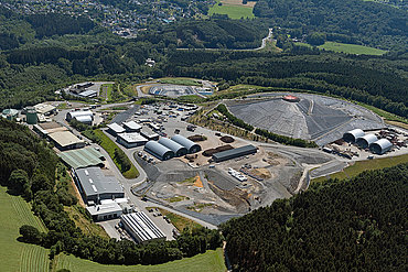 Luftbild von Metabolon in Lindlar